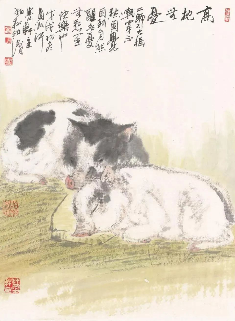 弃武从文!笔歌墨舞·喜庆元宵——壬寅2022年宋柏松国画作品鉴赏