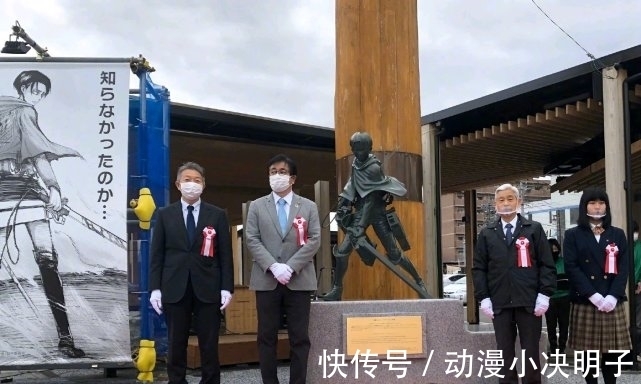 谏山|进击的巨人：谏山创家乡设立兵长铜像，形象有点脱线，身高不到1米6？