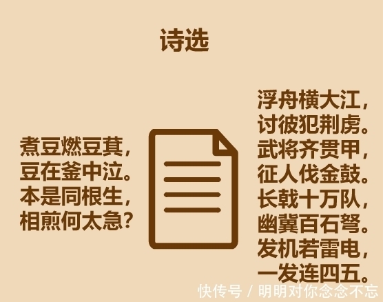 【懒知识】30秒比较曹丕和曹植