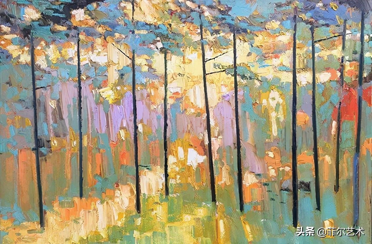 科利|光色十足，如梦如幻~美国画家尼古拉斯·科利风景油画作品欣赏