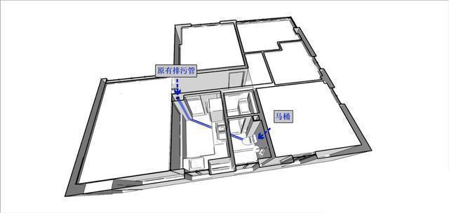 厨房|76㎡老破小，竟有4室1厅，可以住下一家五口，黑白灰简约实用
