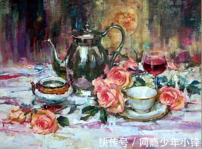 肯塔基大学!美国芝加哥艺术家约翰·迈克尔·卡特油画作品欣赏