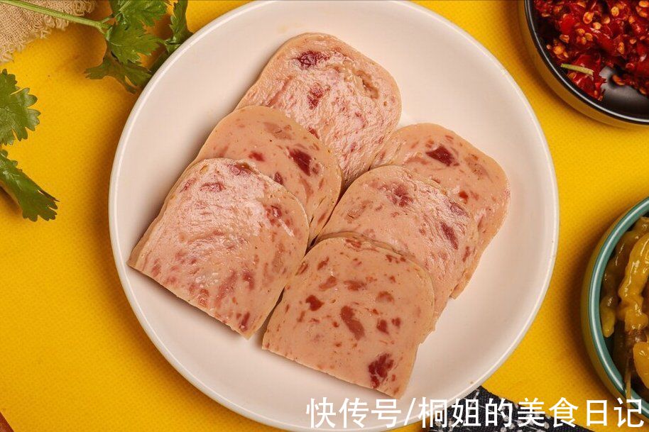 3分钟学会自制午餐肉，现吃现做，健康无添加，比买的还好吃