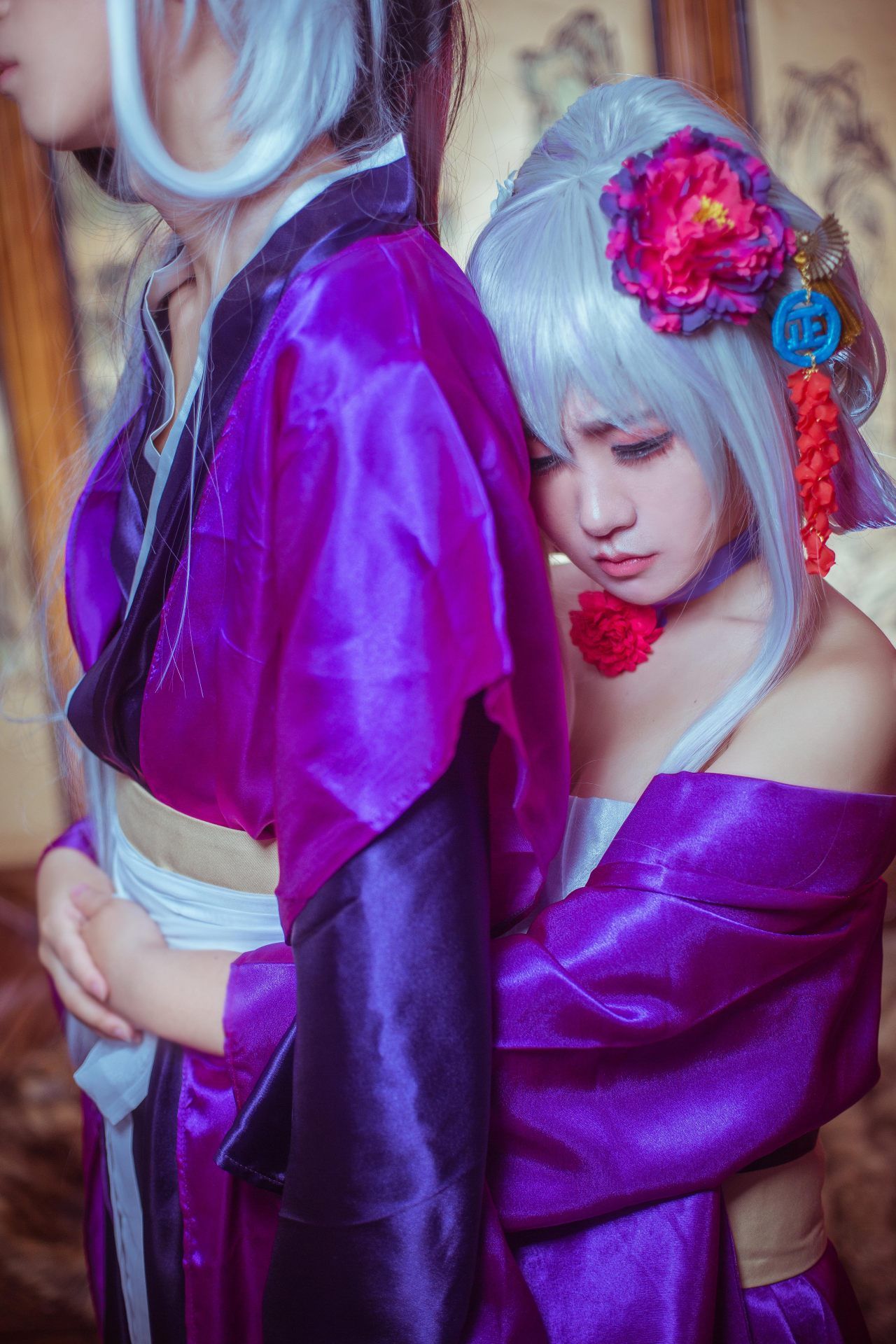 洛天依cosplay 三千世界鸦杀尽