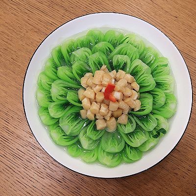 meggy|白灼干贝油菜