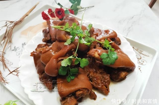 卤猪蹄|冬天,吃它总比吃猪肉好,学会了这做法,用手抓着啃,每天都想吃