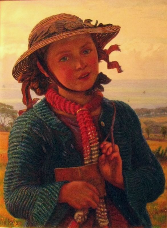 前派$威廉·霍尔曼·亨特（William Holman Hunt）拉斐尔前派创始人油画