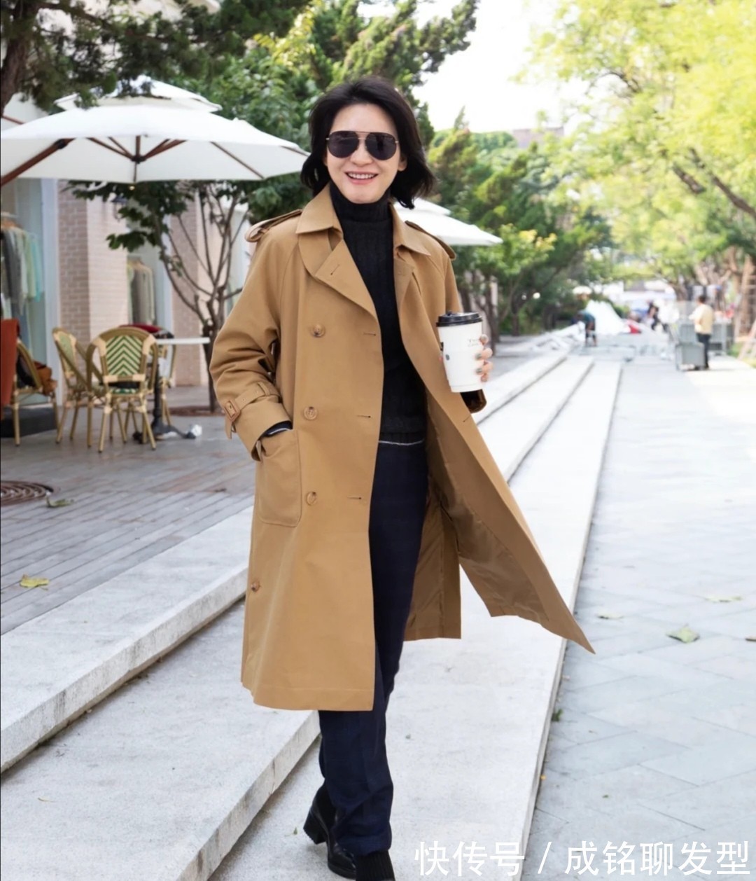 半身裙|五十岁的女人想减龄必须会穿?掌握这三个穿搭技巧,显年轻又高级