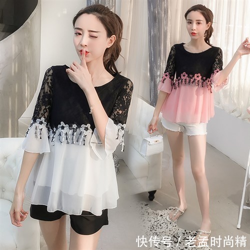 可爱|圆领的设计也让整件更加的甜美和可爱了