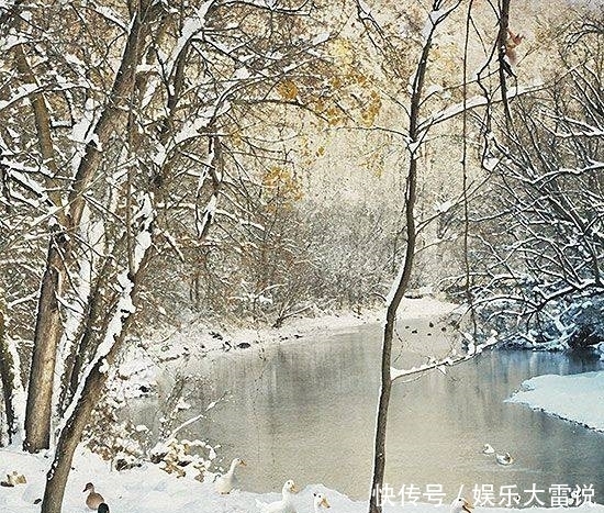 风格|画师笔下的雪中精灵,治愈系风格!