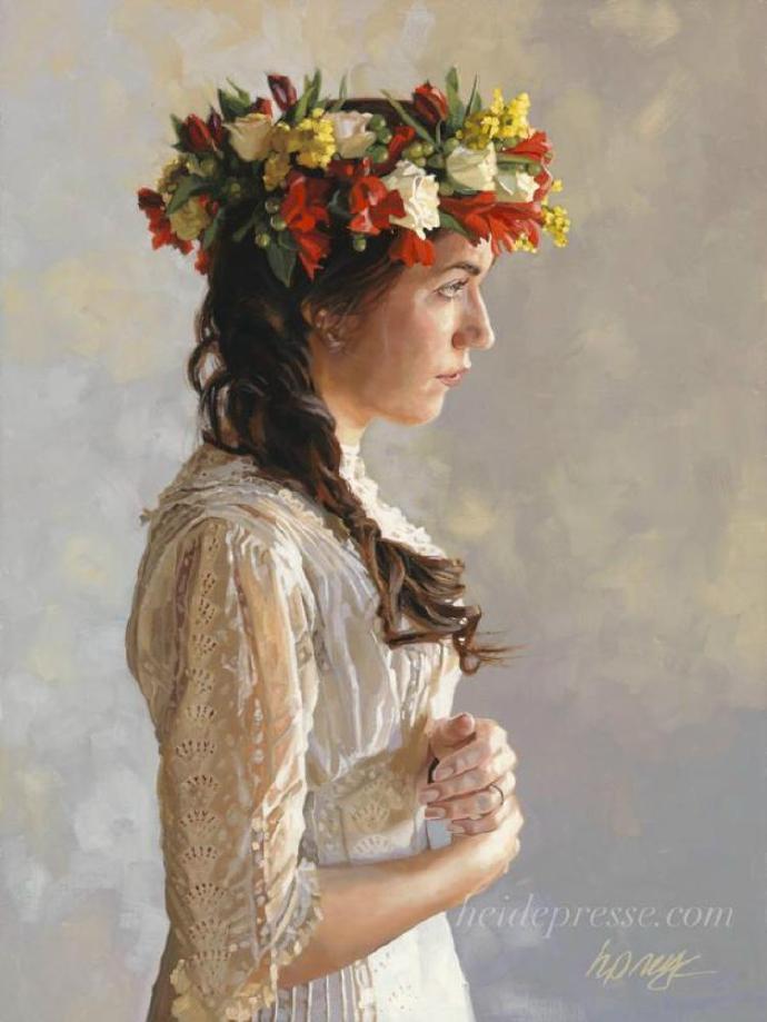 德国@德国女画家Heide E. Presse绘画作品欣赏