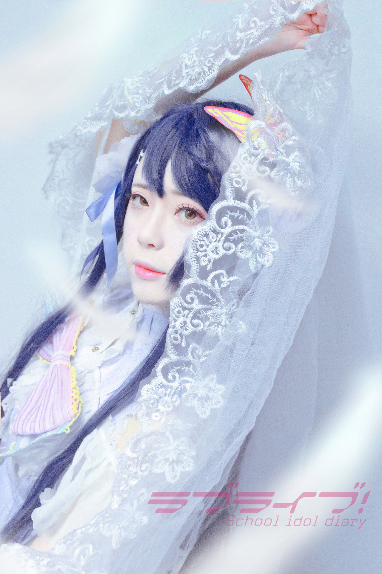 lovelive！白色情人节 园田海未cosplay