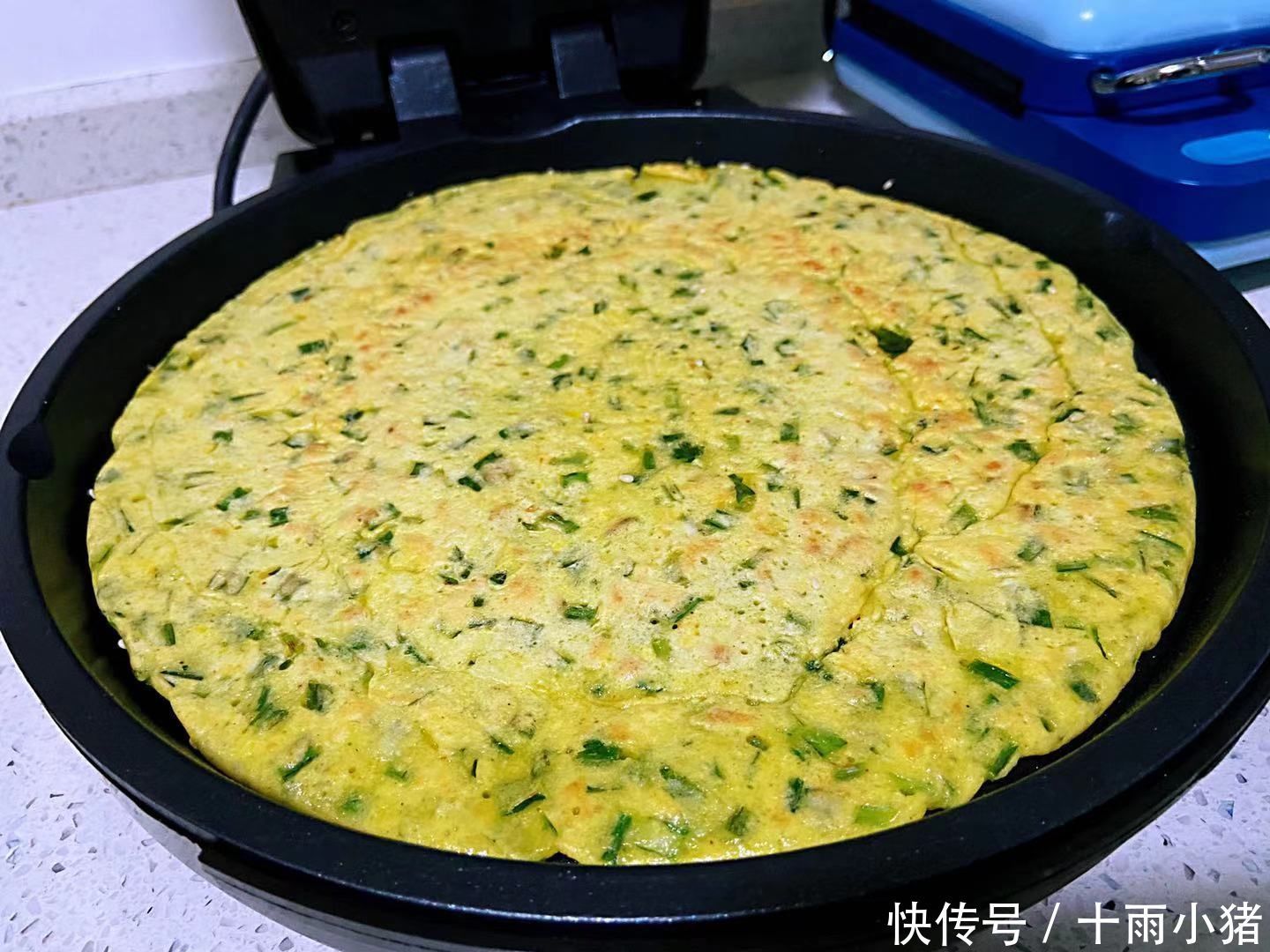 比油条包子好吃的早餐饼,5分钟出锅,我家一周吃3次,太香了!