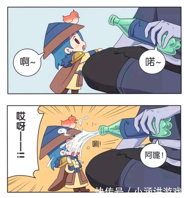 王者荣耀漫画、诸葛亮把刘备的小鸟变大了，但好像忘记了什么？