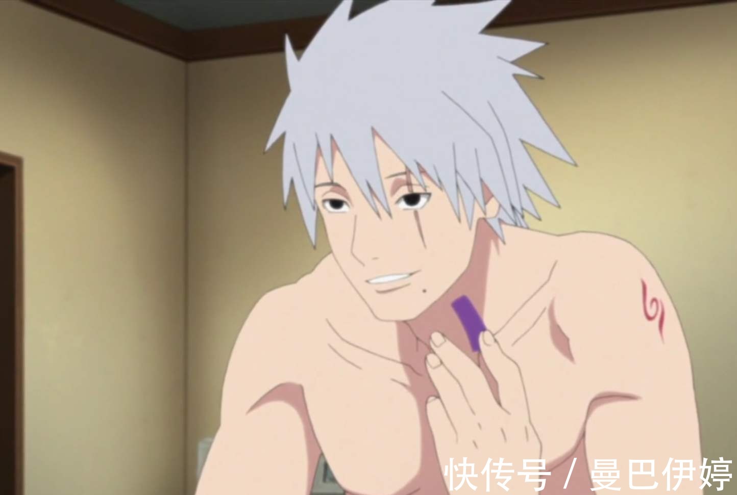 写轮眼|火影忍者:卡卡西为何一直戴着眼罩?真实原因令人哭笑不得!