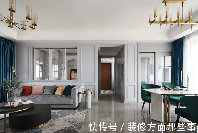 客厅|120平现代风三居室，将每一个角落都运用得合理非常实用