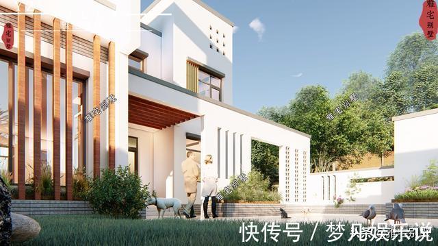 房屋|毛坯30万，江苏宜兴两层新中式别墅，建造更美新农村房屋