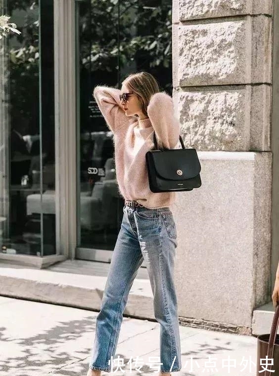 开春百搭又时髦的组合，怎么少得了毛衣+裤装！