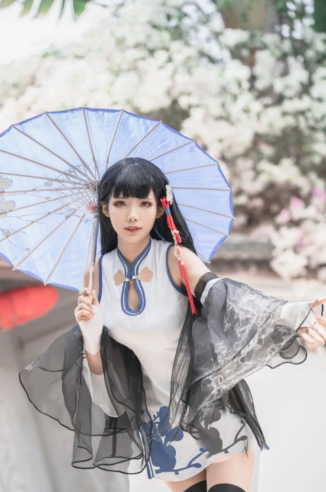 碧蓝航线|cos:碧蓝航线旗袍逸仙cos正片@榛子