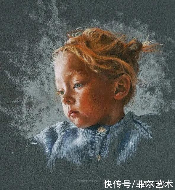 艺术学院$法国女粉彩大师,描绘的女性之美,细腻柔和