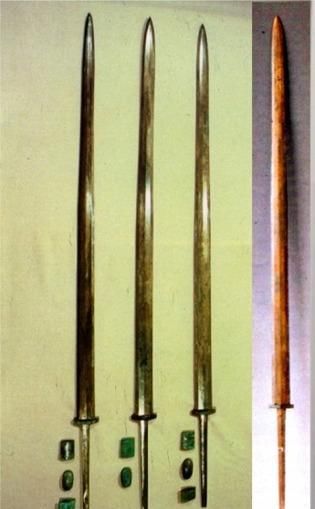 样式|中国古代刀剑样式,各朝刀剑图