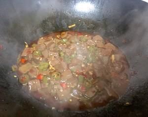  青蒜炒鸭血-有它能吃两大碗饭