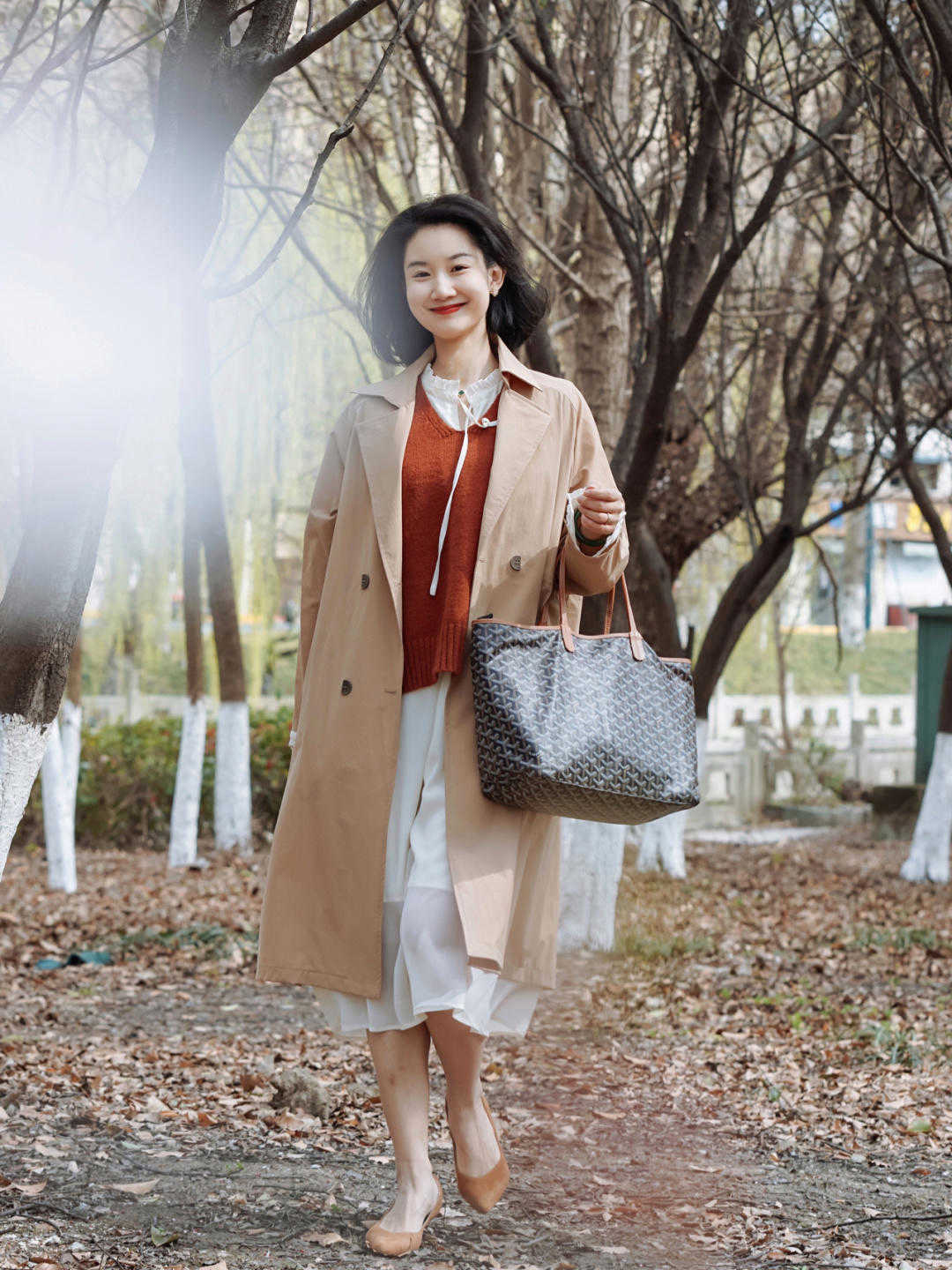 时尚|衣品好的人,绝对不会乱搭,不信你看,把风衣穿的这么时尚