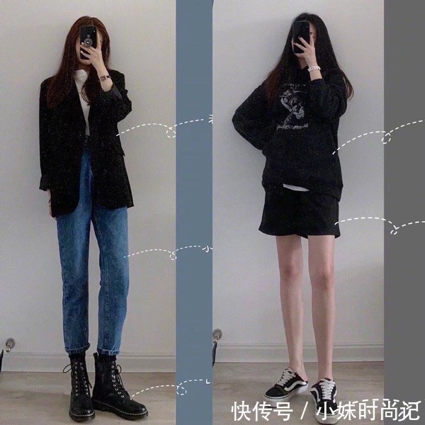 今年春天帅气的穿搭,不一定非要穿裤装!裙子也一样美丽