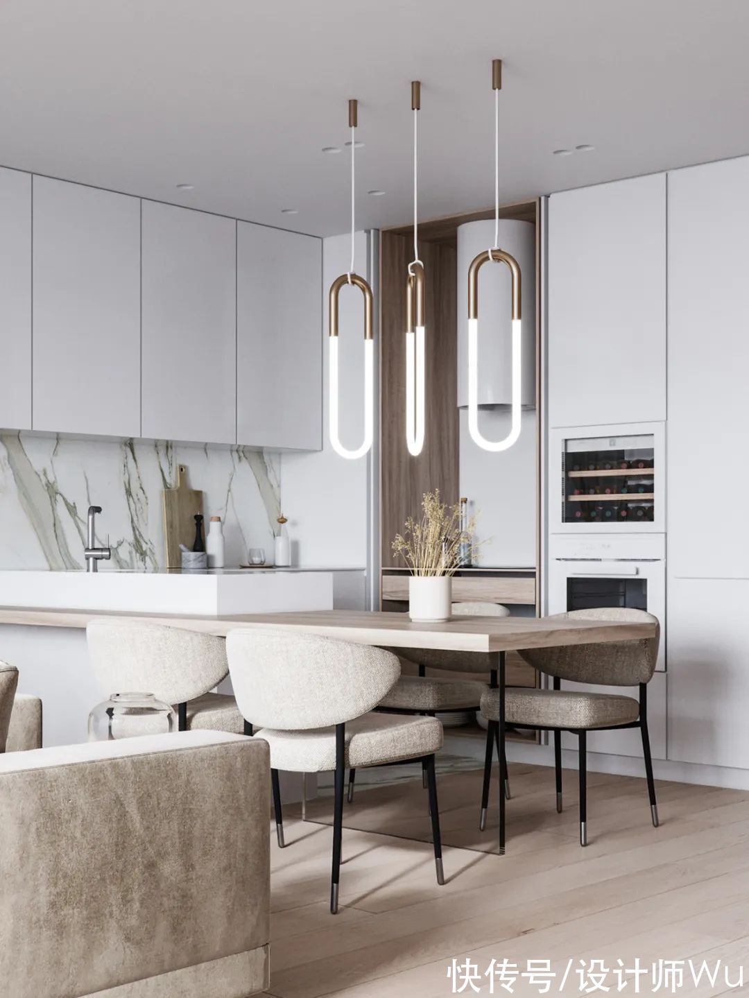 纯白|简约原木风，让家更有温度，全屋简单有格调，没有丝毫俗气