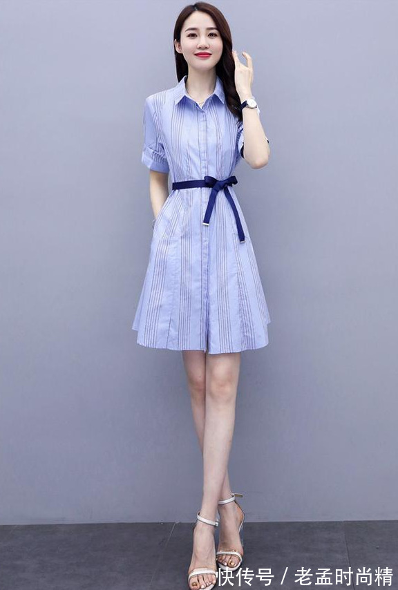 诱人|时尚的连衣裙,简约大气的版型自带一种走路带风的气质