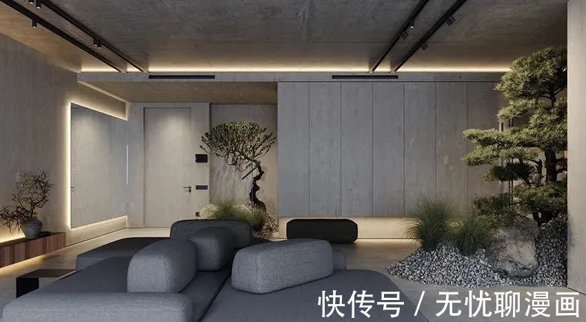 水泥|330㎡高级灰大平层,低调奢华!