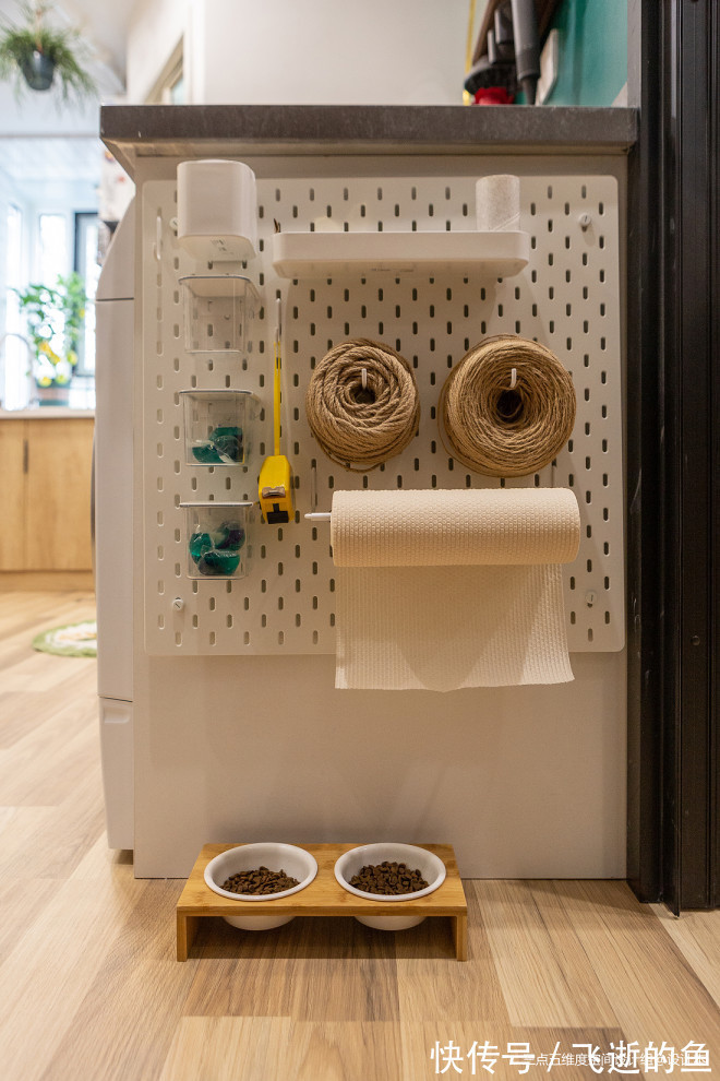 洞洞板|55平米一居巧变小两居