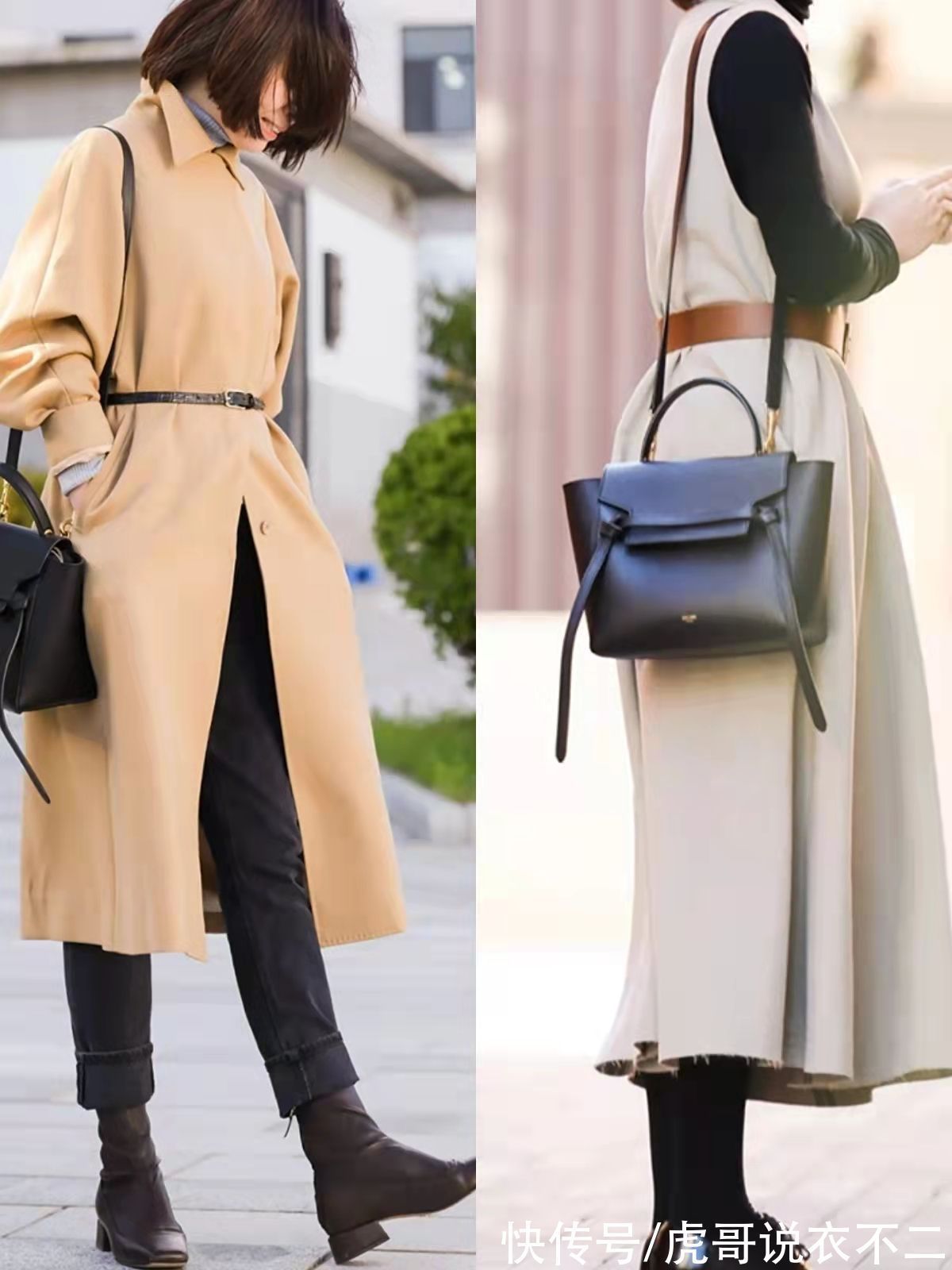 黑色 60岁女人冬季别总穿黑色打底裤,借鉴这组搭配,掌握四个技巧稳赢