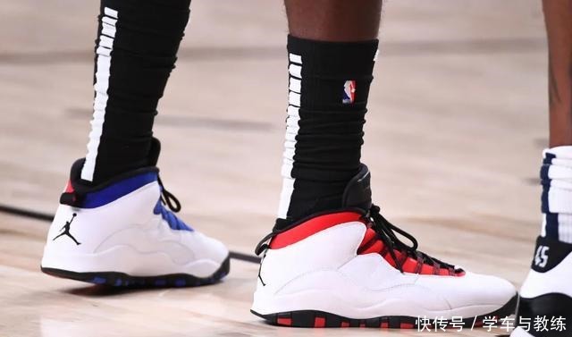 有趣|NBA球员上脚穆雷穿罗斯1代,詹姆斯的洞洞鞋很有趣