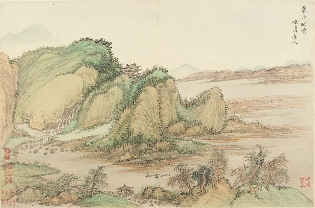 王翚#清代画圣——王翚顶级作品《仿唐宋元诸家山水》赏析!