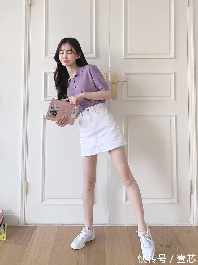 淡黄色|年纪小的女生,尽量别穿黑白灰,这几种“高级色”更好看