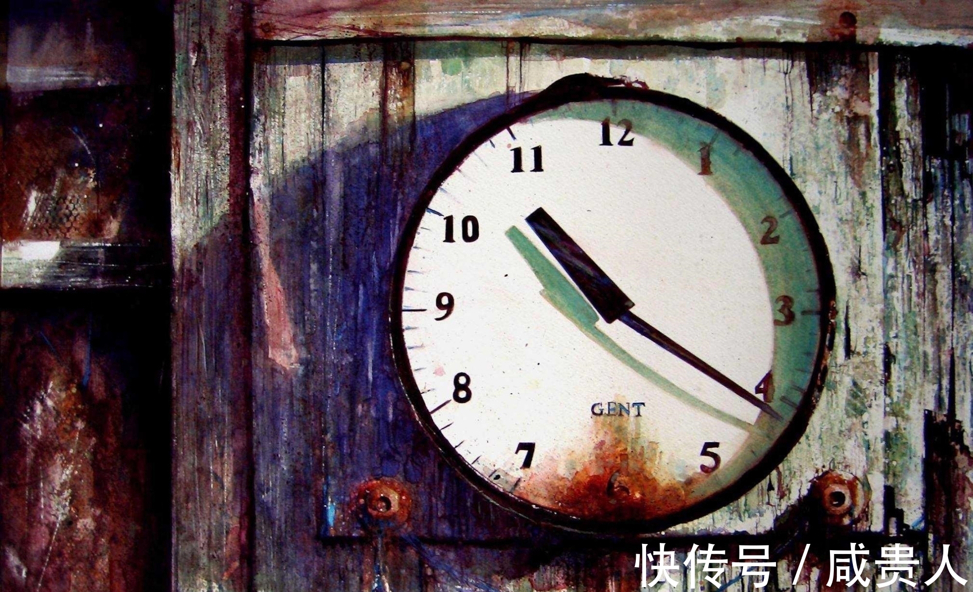 大卫·波克森@看着他的作品,内心会有一种莫名的震撼——水彩大师大卫·波克森