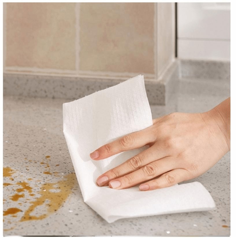 回家后快检查一下厨房,为了家人健康这种抹布不要用了