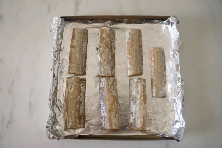 微波炉烤香的带鱼,不再有海腥的味道,却让味蕾品出蔚蓝与辽阔