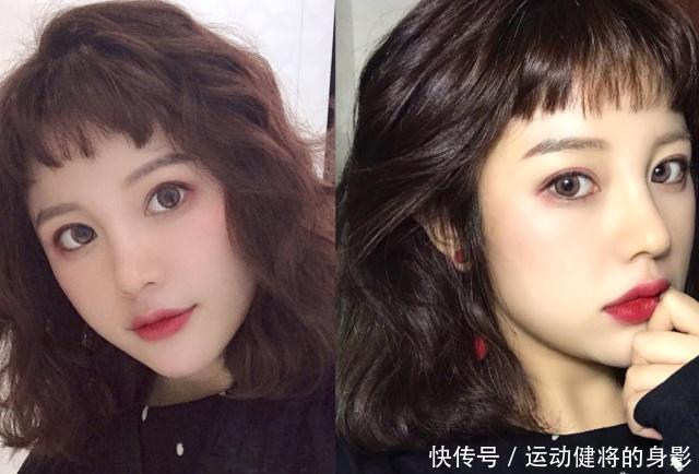 脸大|脸大女生的福音来了，试试今年流行的“海藻烫”发型，超显脸小