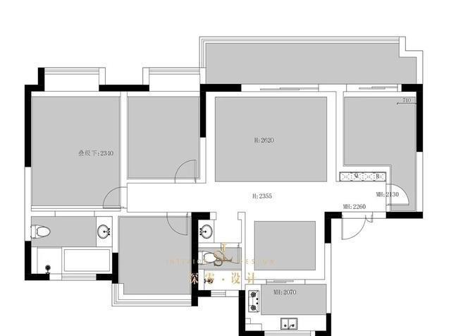 户型|阳台纳不纳入室内，真不耽误你晾晒，单单只用好一侧就已经足够了