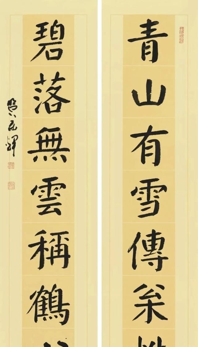 书法家&48年专注颜楷,这楷书能够让你“清凉一夏”,气势雄浑,庄严肃穆