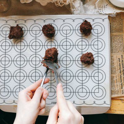 「完美裂纹」布朗尼饼干｜软糖质地 外酥内绵