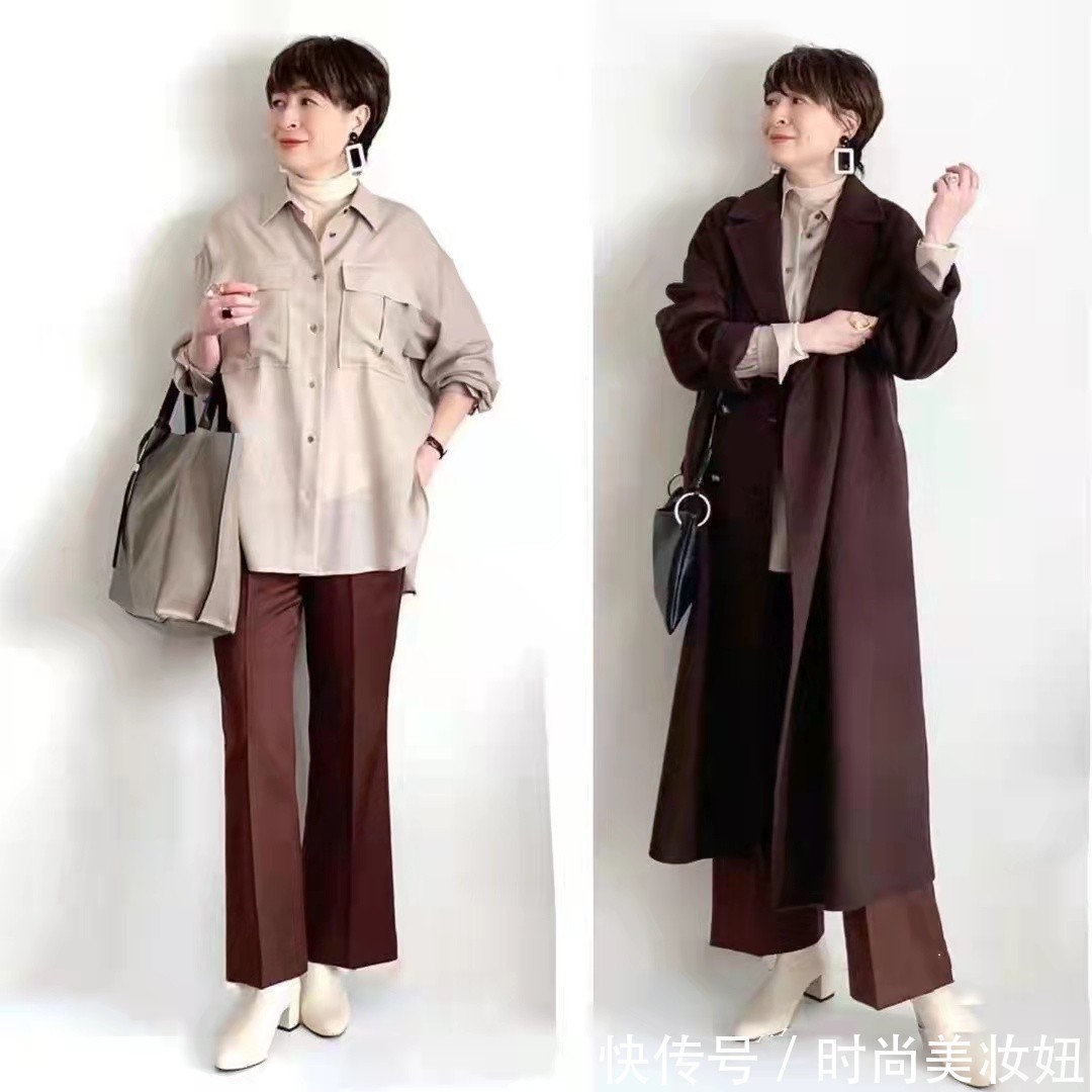 双腿|终于找到适合60岁的冬季穿搭,不冻腿又优雅,比穿打底更洋气