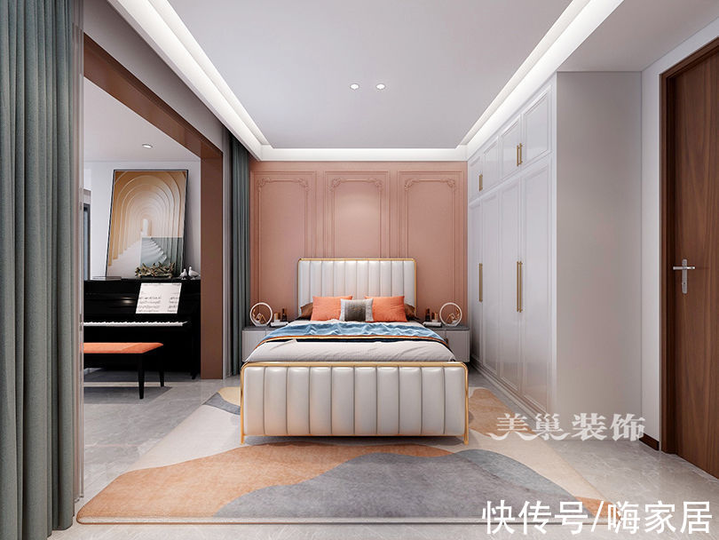 现代|郑州180㎡现代轻奢4室2厅，高级有品味的质感生活