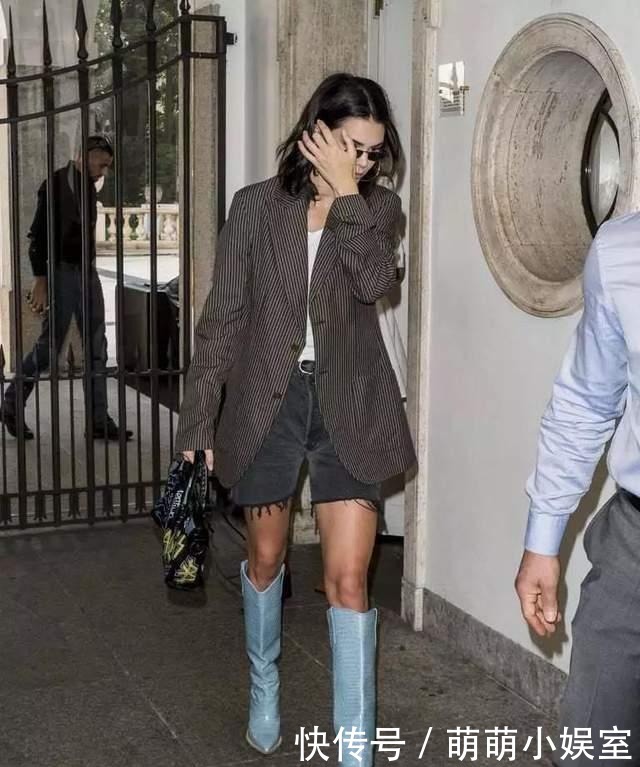 时尚|最近火了一种鞋子,叫“牛仔靴”,显瘦显高,搭大衣风衣都合适