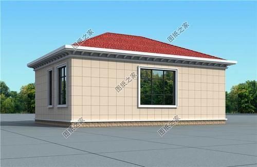 平房|120平米一层平房设计图,简单舒适又省钱,刚好适合养老居住