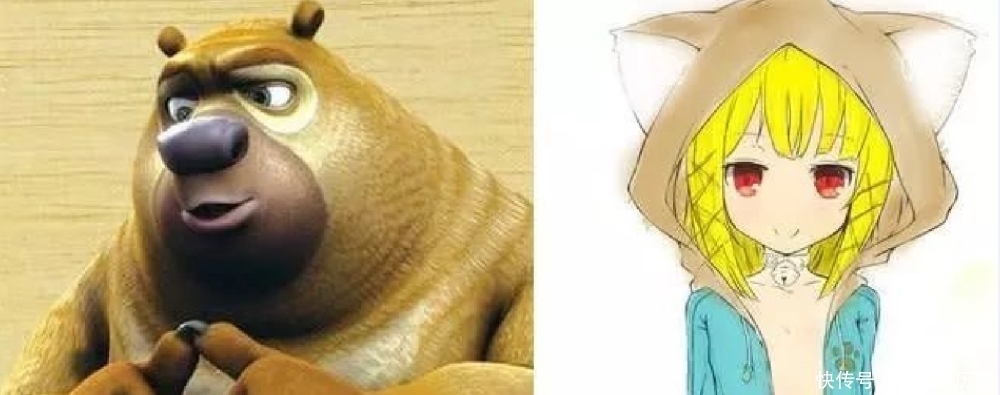 不及|《熊出没》原版VS拟人,熊大小鲜肉,熊二小萝莉,却都不及它惊艳
