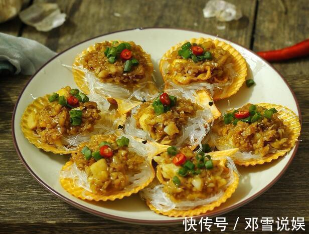 蒜蓉粉丝|美食推荐抓财猪手,凉拌豆干,蒜蓉粉丝蒸扇贝,土豆炖排骨