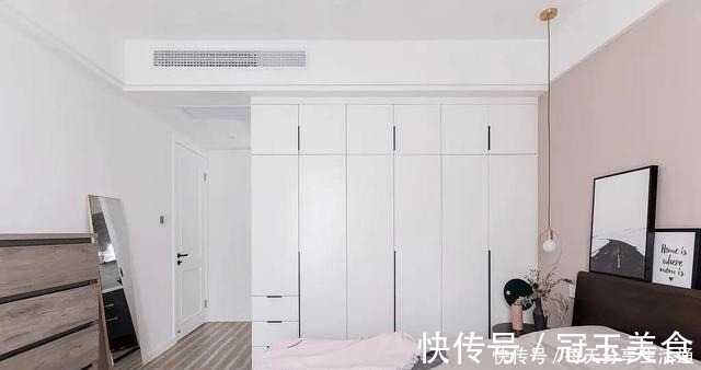 平面图|100平三居室，轻奢风，色彩明亮，简约清爽(附平面图)！